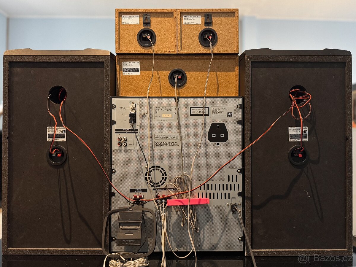 Sony XB8AV HiFi věž - 7