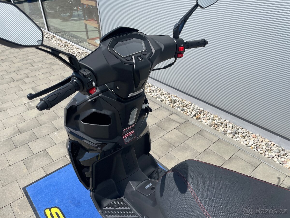 Scorpa/Sherco Factory 50 skútr, nové moto, záruka 2roky, čer - 7