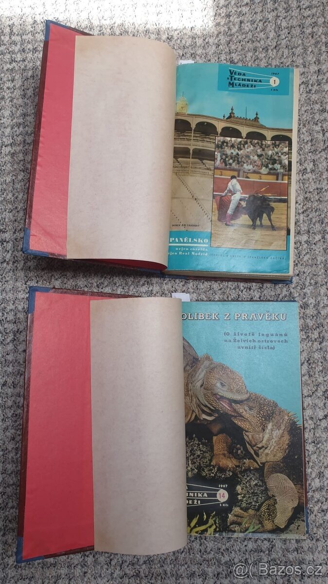 Prodám svázané časopisy Věda a Technika Mládeži VTM - 7