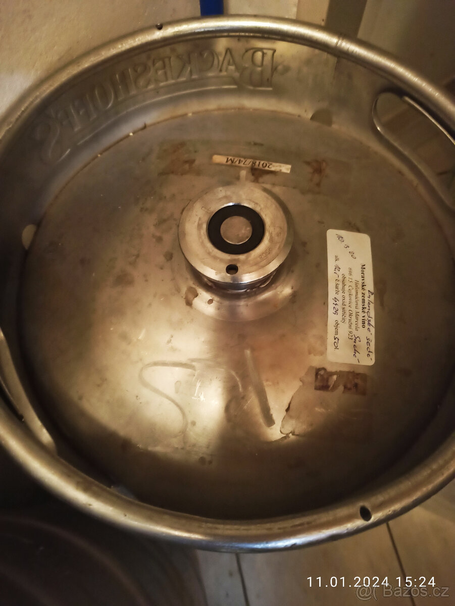 Keg sudy a naražeče, regulátor tlaku - 7