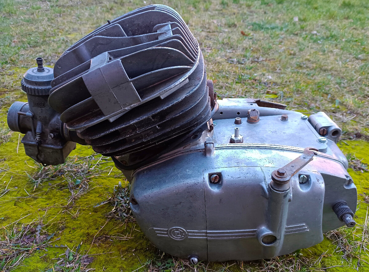 Převodovka čz 125 250 980 984 988 bočák faltovka enduro kol - 7