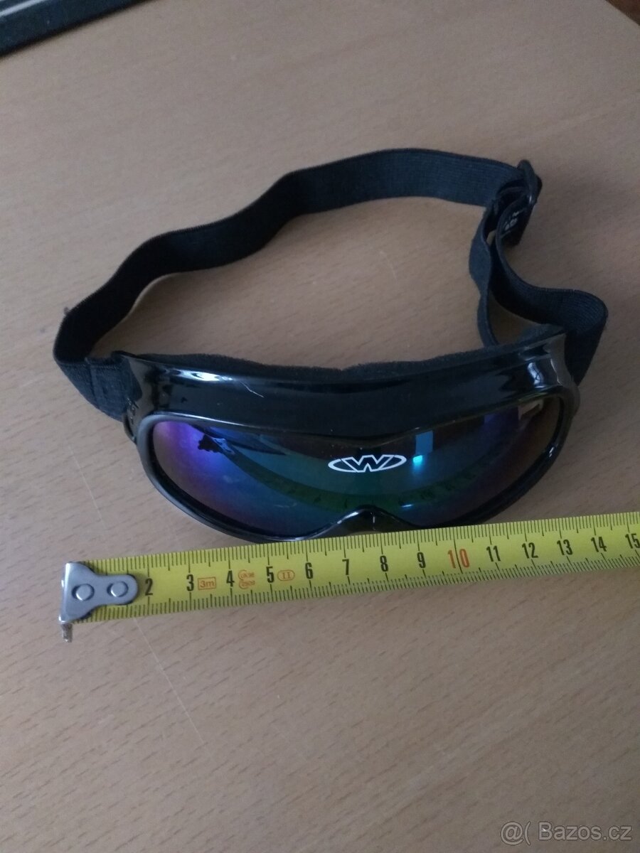 Dětské lyžařské brýle zn. WORKER - černé - 7