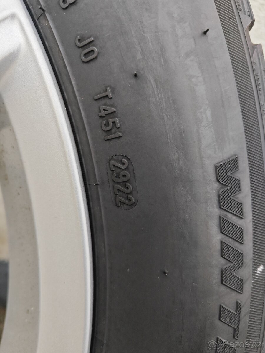 Alu VW Passat B8 5/112 r17 + 215/55 r17 zimní - 7