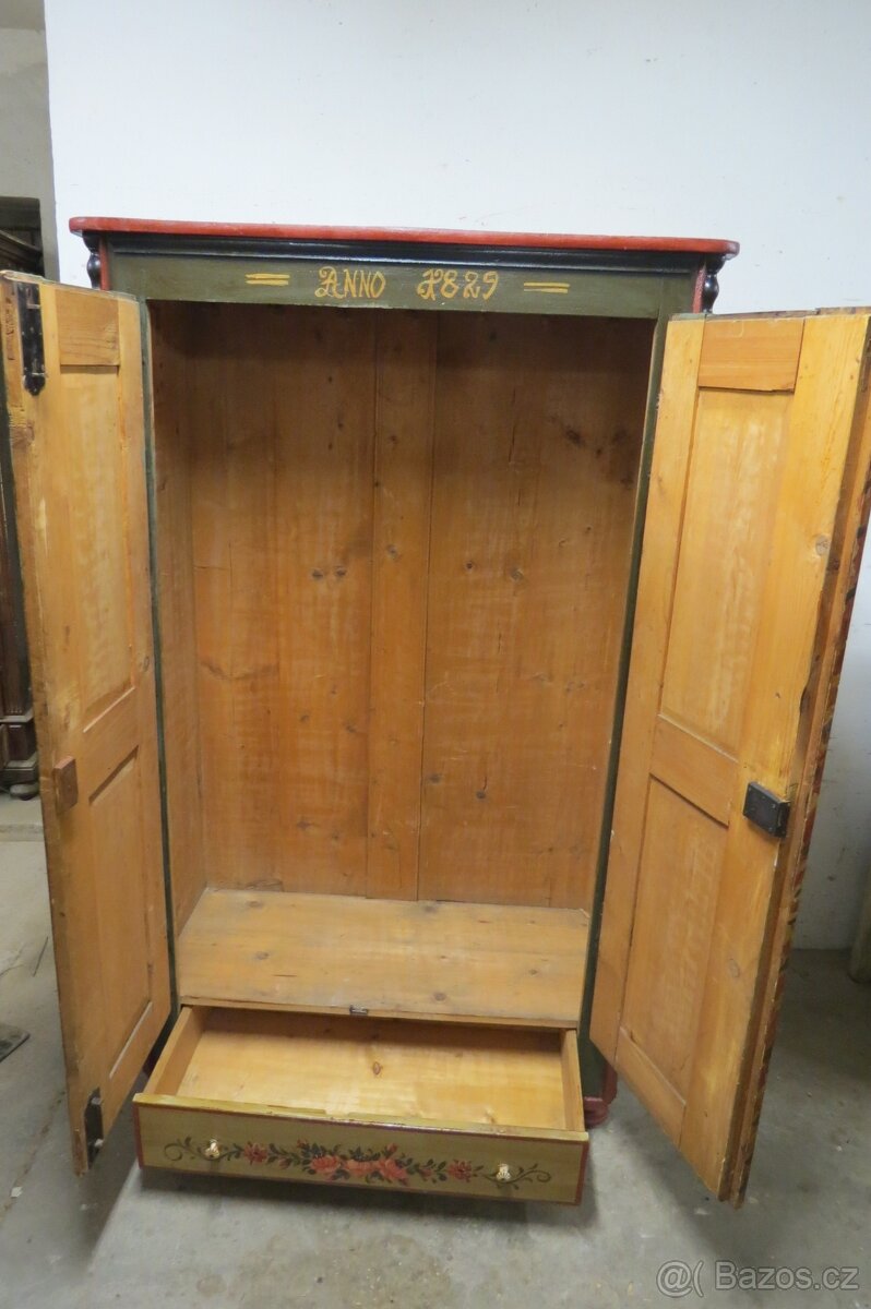 Skříň malovaná - 7