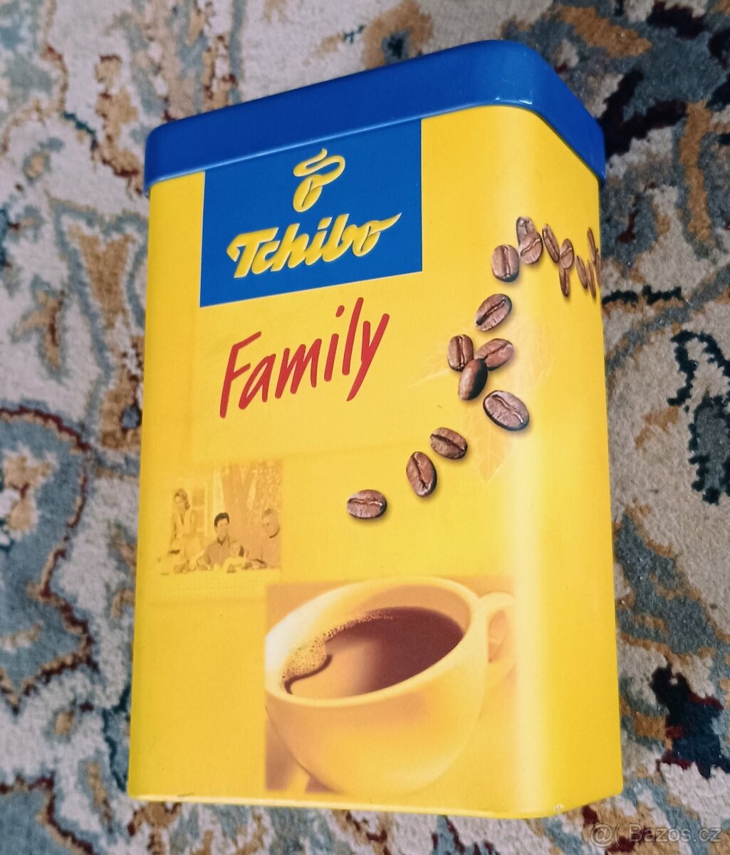 Plechové dózy-čaj,müsli,Jima Beam,káva,knäckebrot,žvýkačky - 7