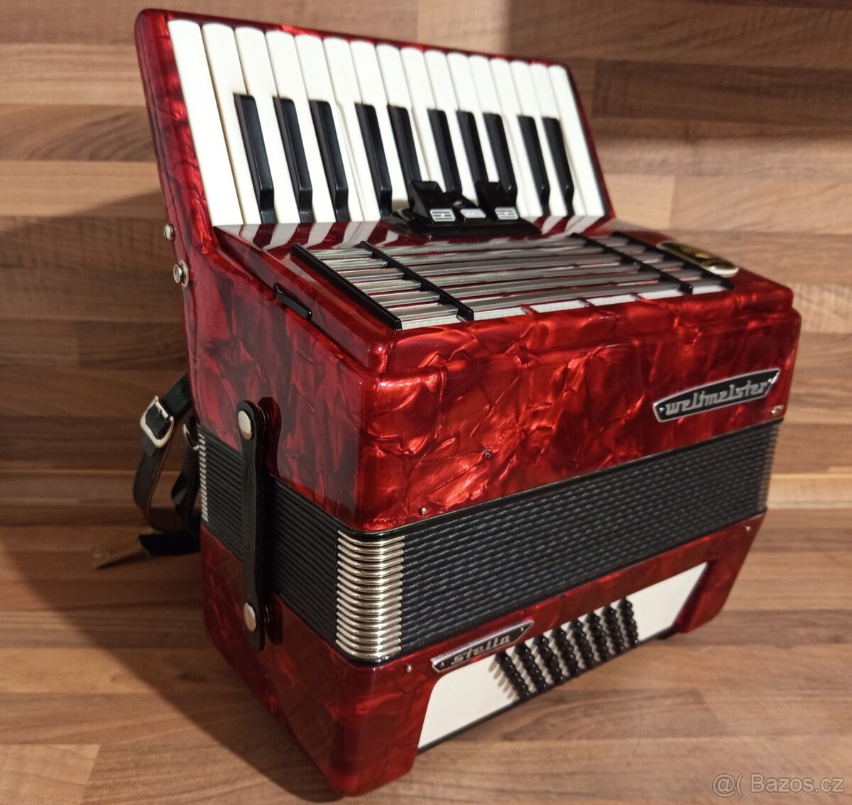 Akordeon (harmonika, heligonka) Weltmeister - 7