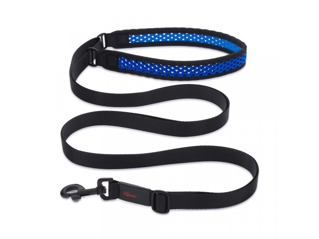 Sada Tamer obojek modrý + vodítko 3m - 7