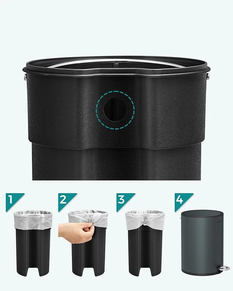 NOVÝ ODPADKOVÝ KOŠ 3 L - 7