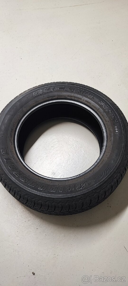 1ks 265/60/18 Bridgestone Dueler, 6.3mm - 7