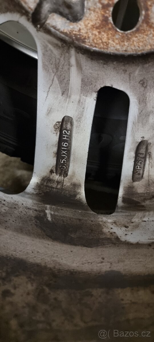 Alu kola Seat 5x112 ET46 zimní 205/55/16 - 7