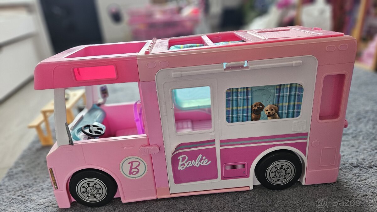 Barbie karavan 3v1 mattel - 7