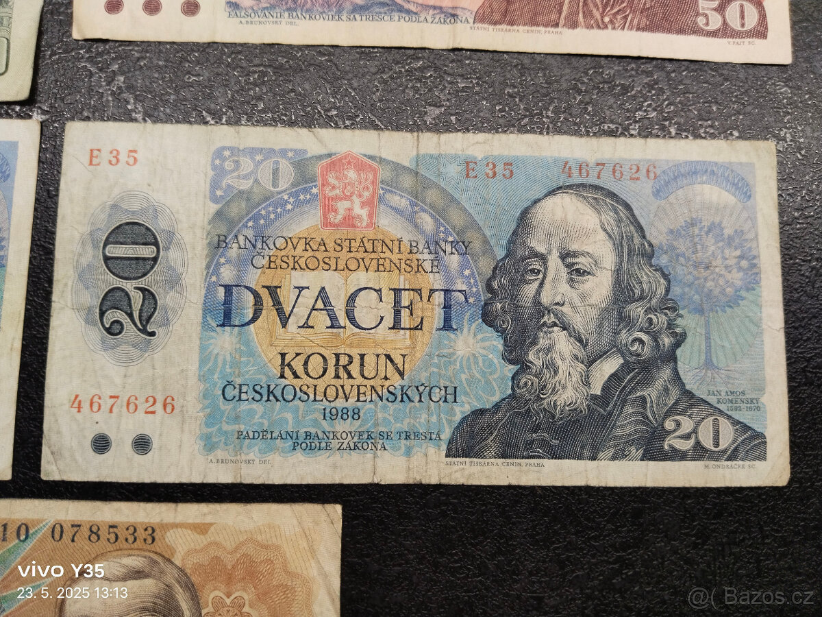 Bankovky Československo 1961 - 1988 - 7