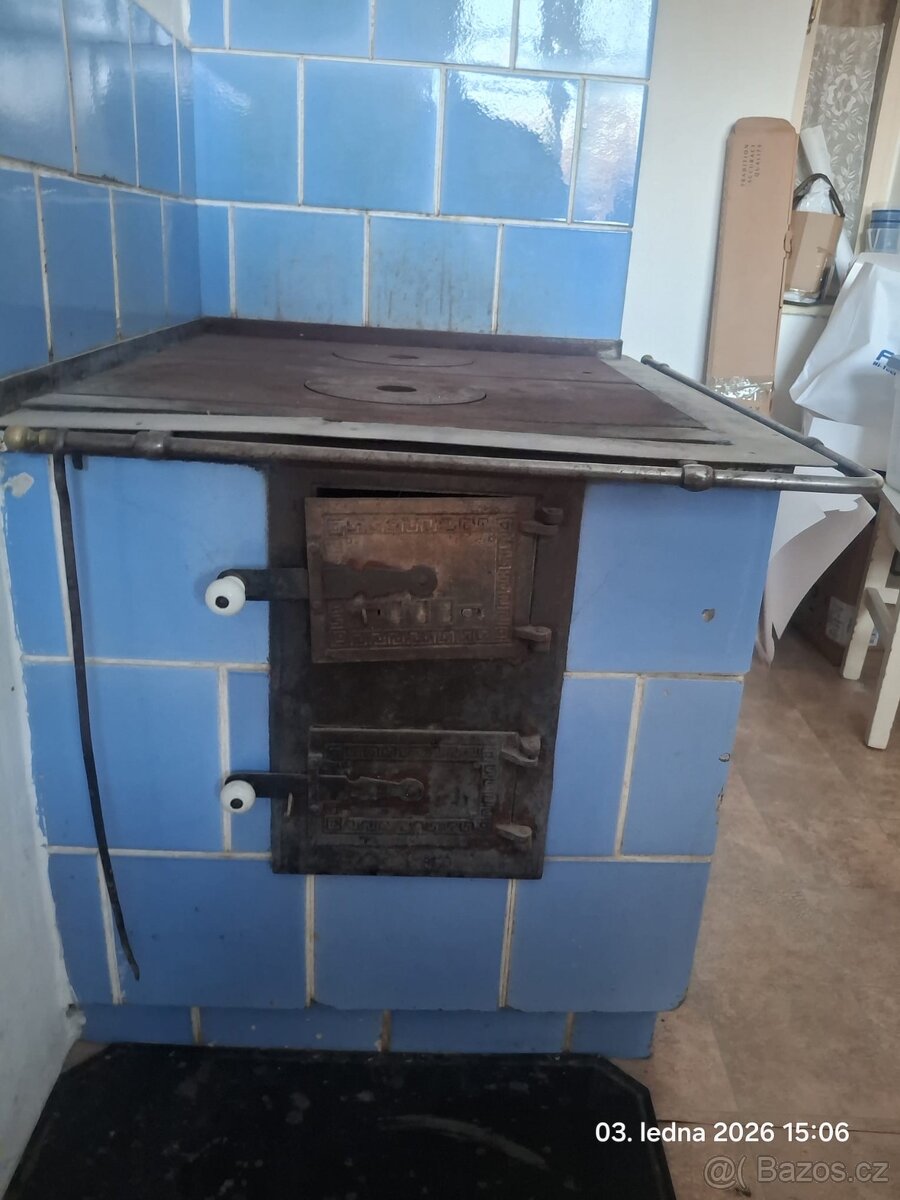 Kamna kachlová modrá - 7