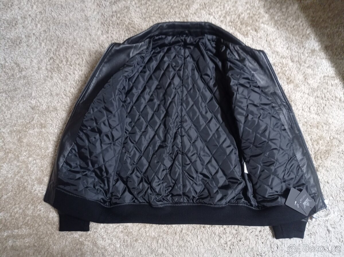 NOVÁ kožená letecká bunda A2 - M-L,XL-2XL - 7