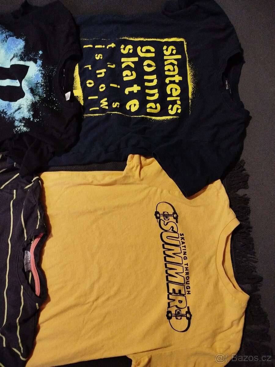 Kraťasy, trička HaM, Tesco vel 9-10let - 7