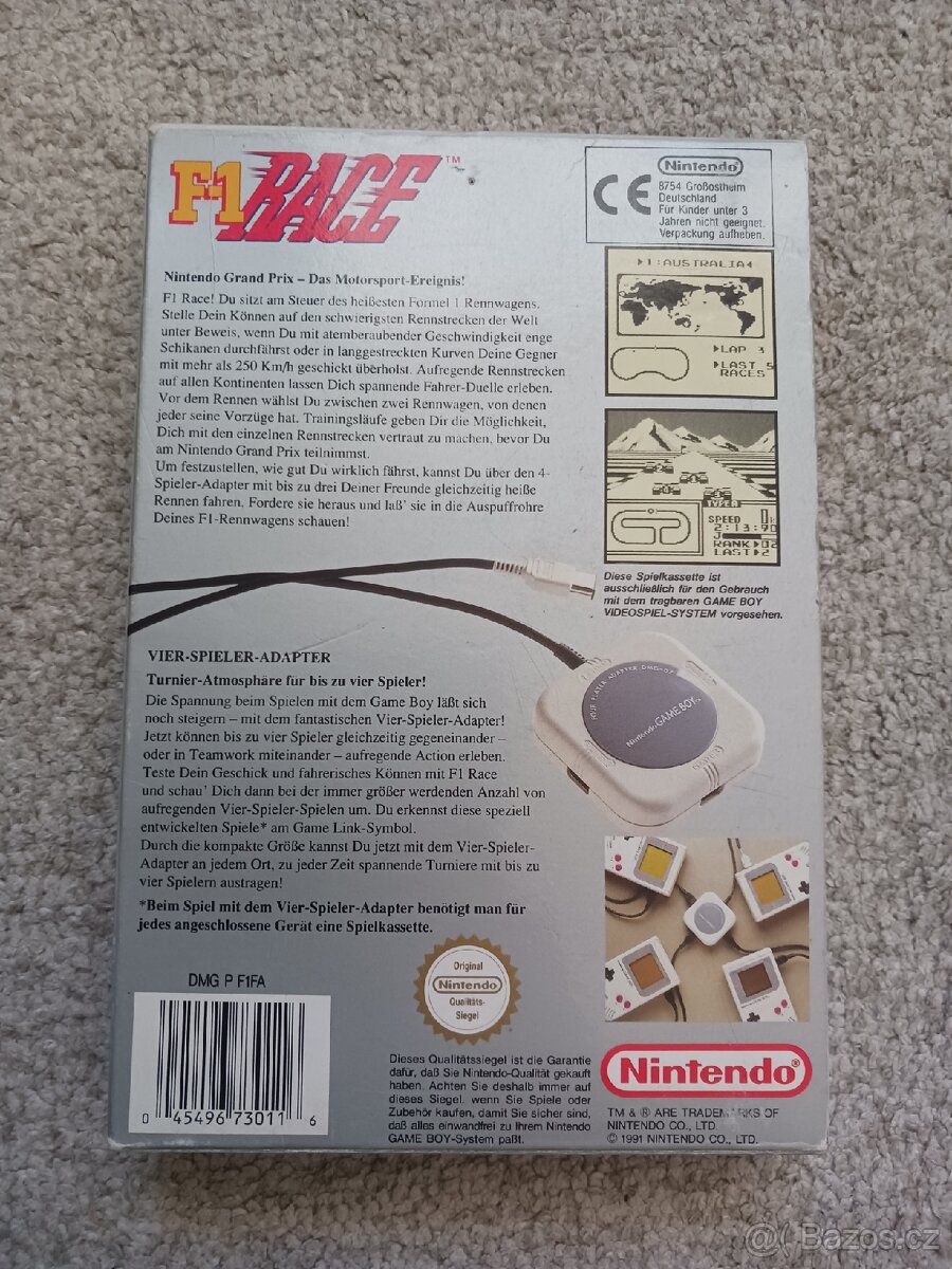 Nintendo game boy F1Race adapter - 7