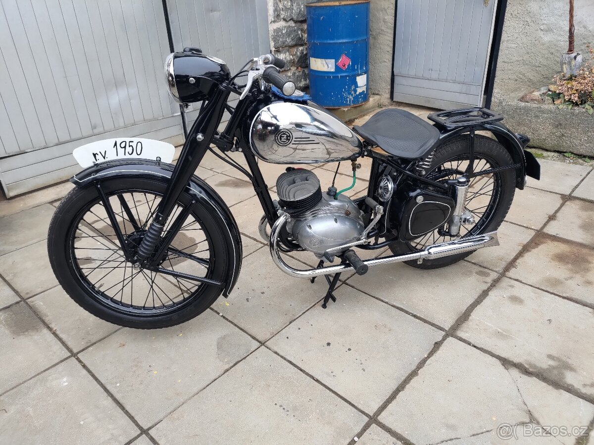 Čz 125 C r.v.1950 - 7