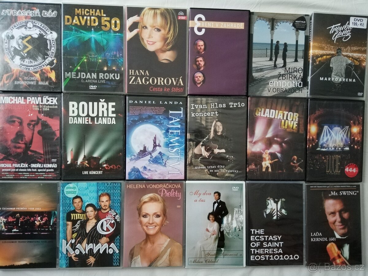 Nove foto 2.12.orig.DVD hudba(i zabal.)od 69Kč - 7