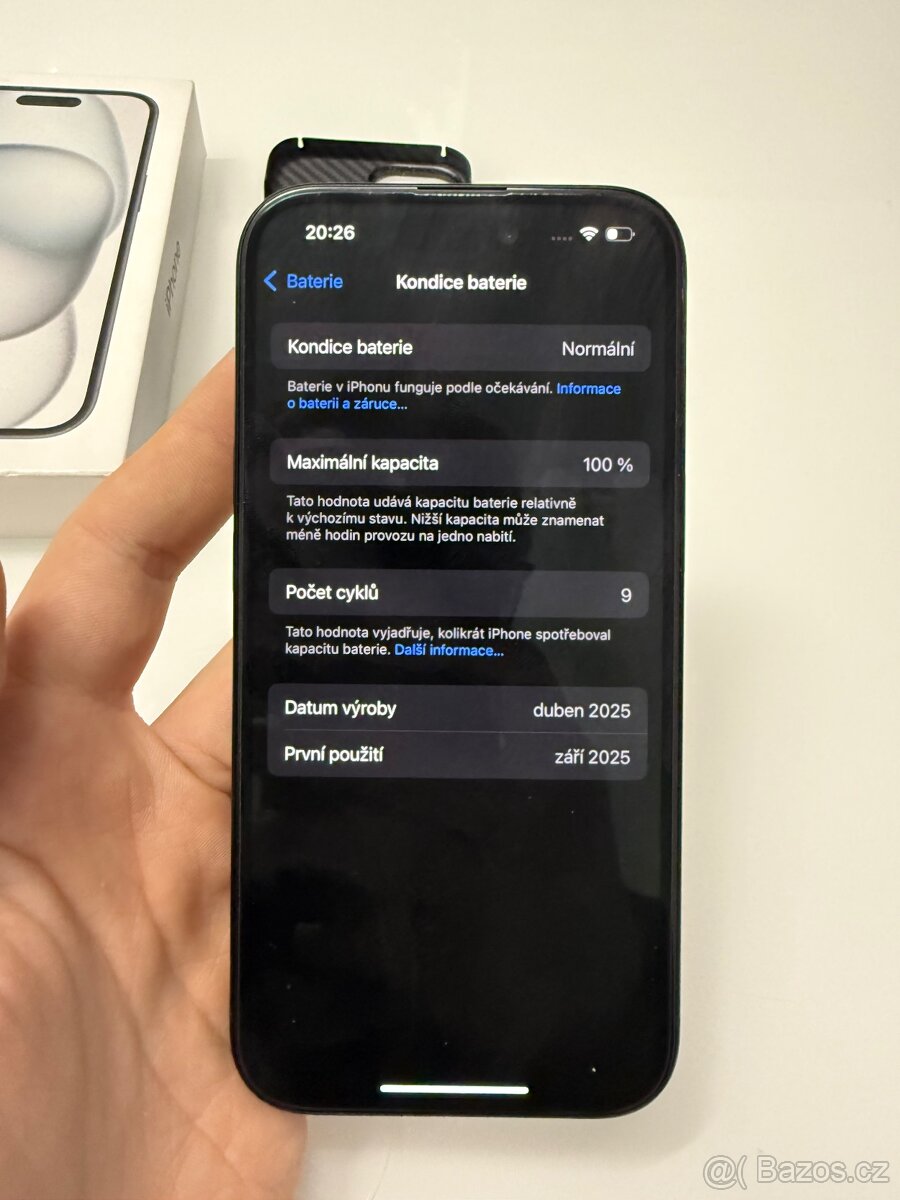 Iphone 15 256 GB černá - 7