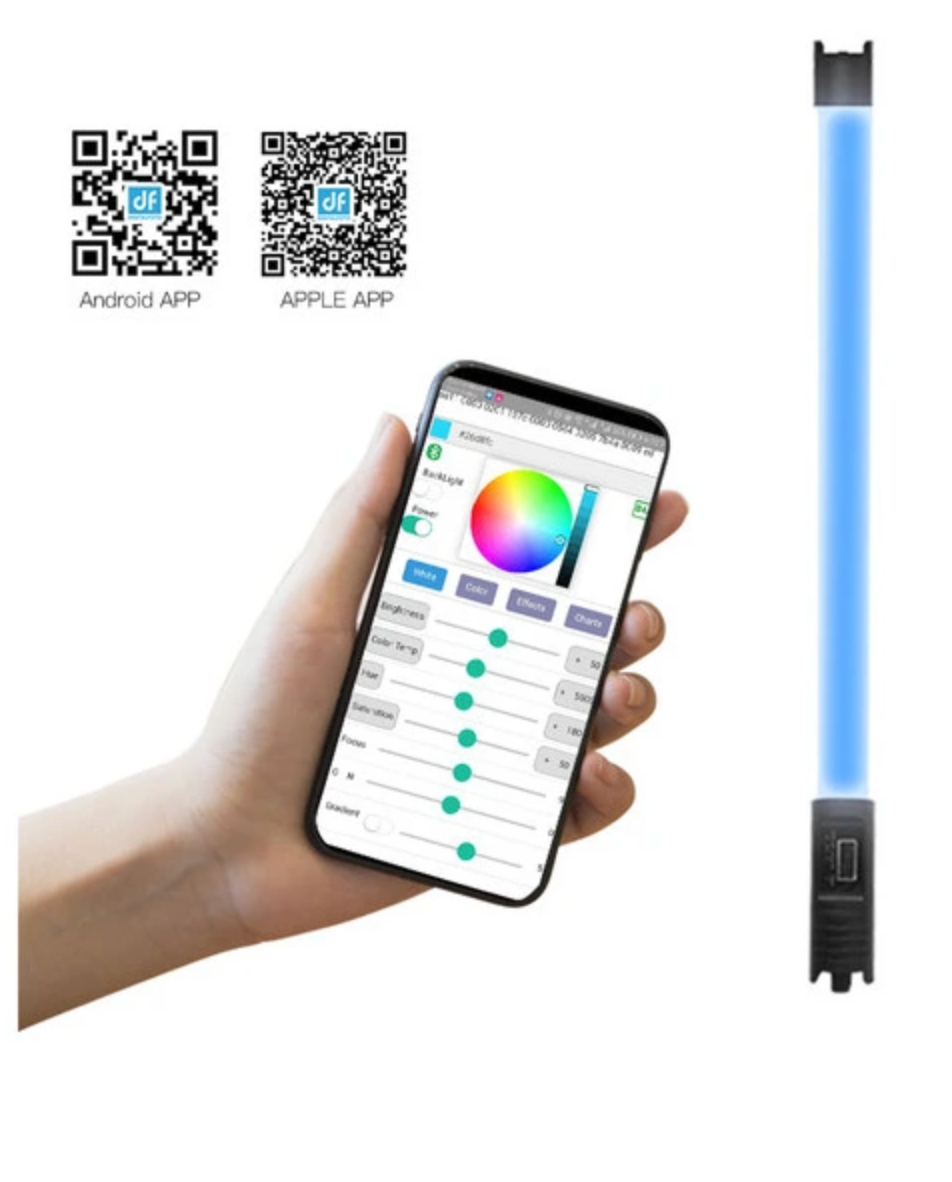 CHAMELEON2 trubicové RGB LED video světlo - set 2ks - 7