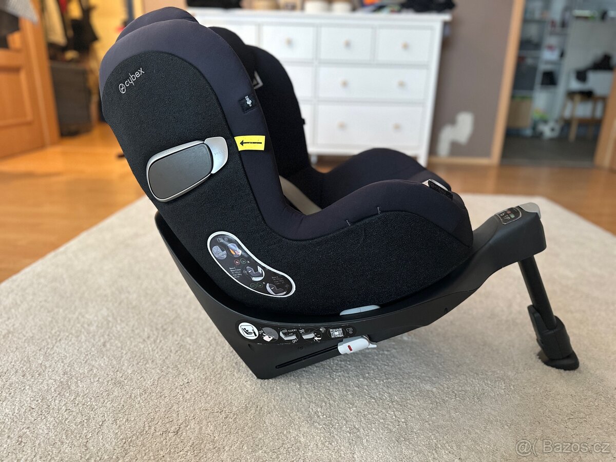 Cybex Sirona Platinum Z i-size + otočná základna Base Z - 7
