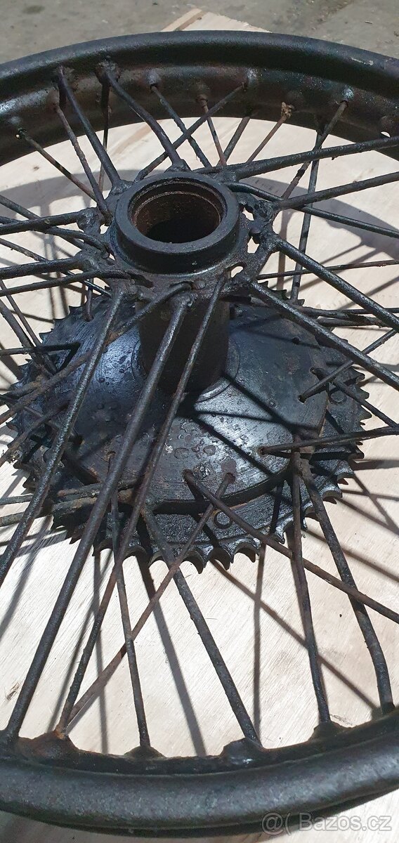Zadní kolo (BSA, DKW?) - 7
