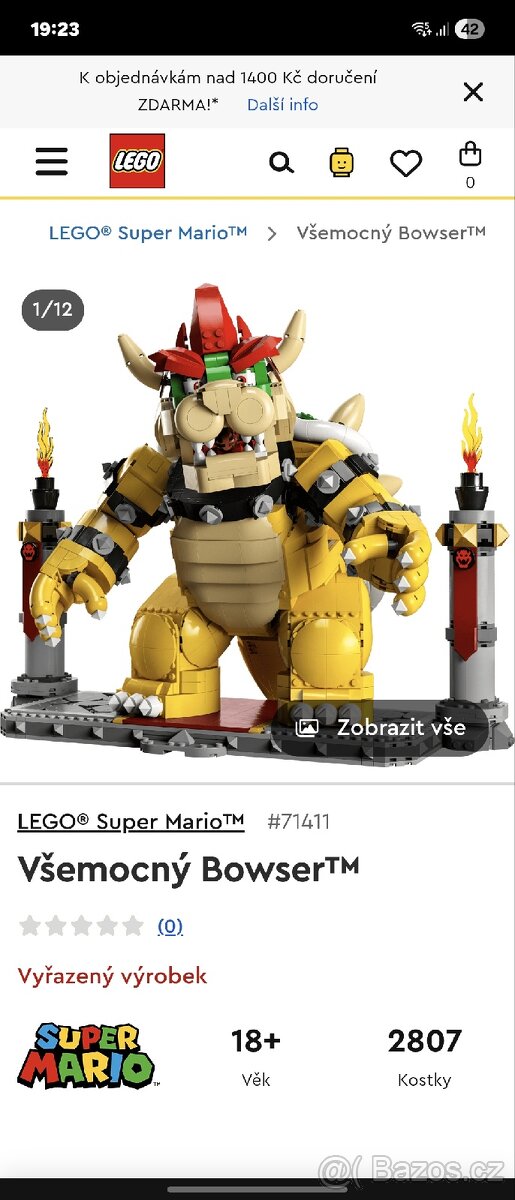 LEGO® Super Mario™ 71411 Všemocný Bowser™ - 7