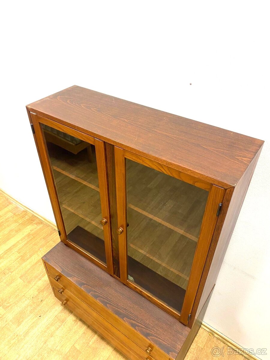 Retro komoda s knihovnou - 7