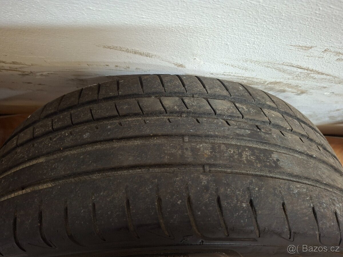 Alu kola R18 5x100 GMP + letní pneu 215/45/18 GoodYear - 7