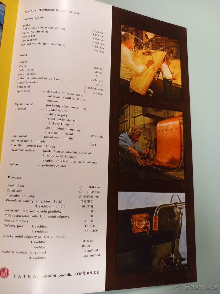 Tatra Kopřivnice - tři dobové prospekty - 7