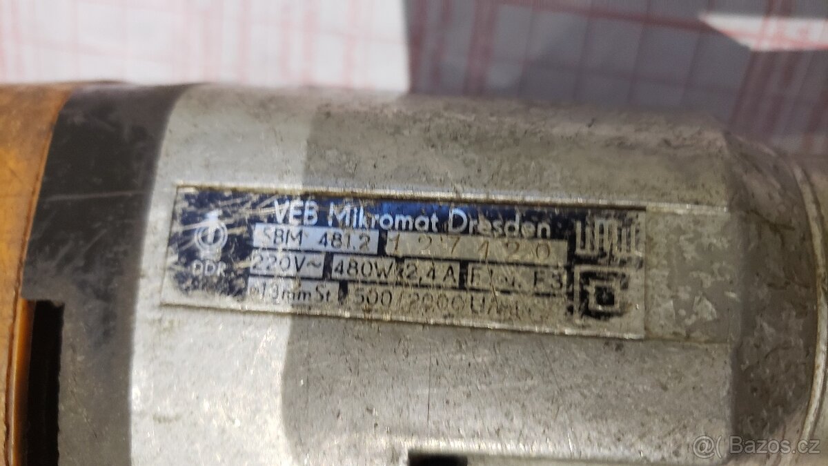 Příklepová dvourychlostní vrtačka NDR/Narex - 7