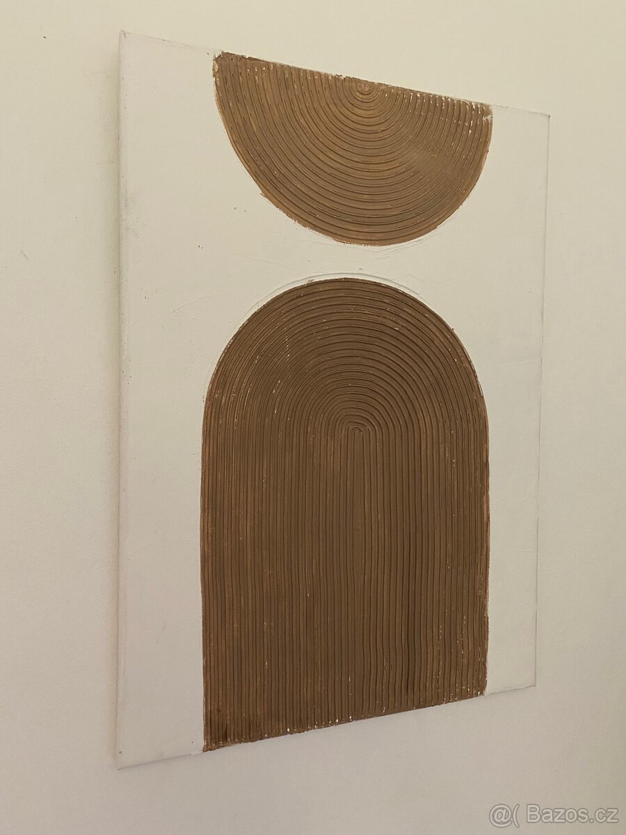 Ručně dělané texturované obrazy - 7