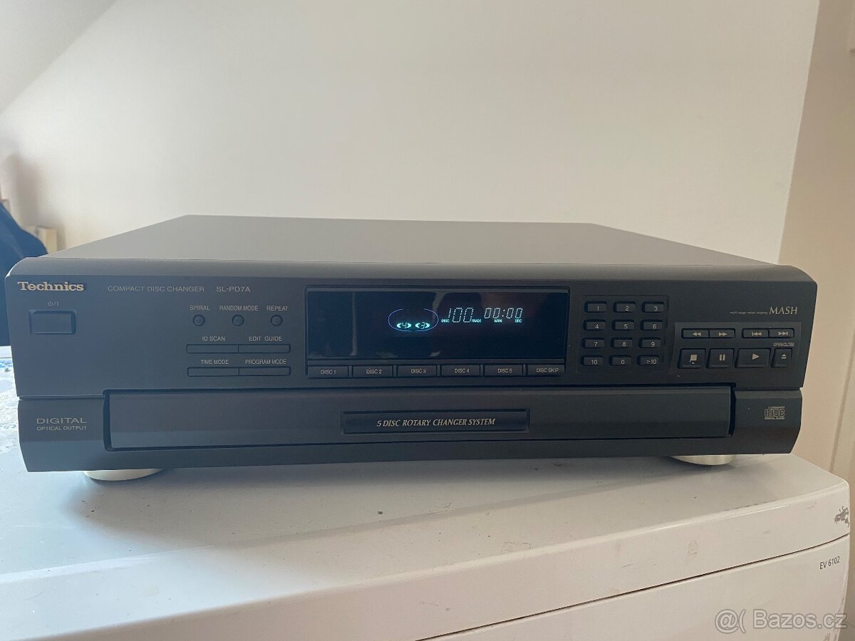 CD měnič Technics SL-PD7A (5-Disc Changer) - 7