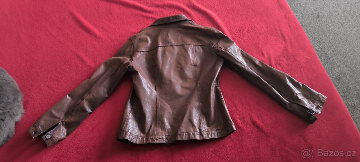 Kožená bunda Esprit velikost M. - 7