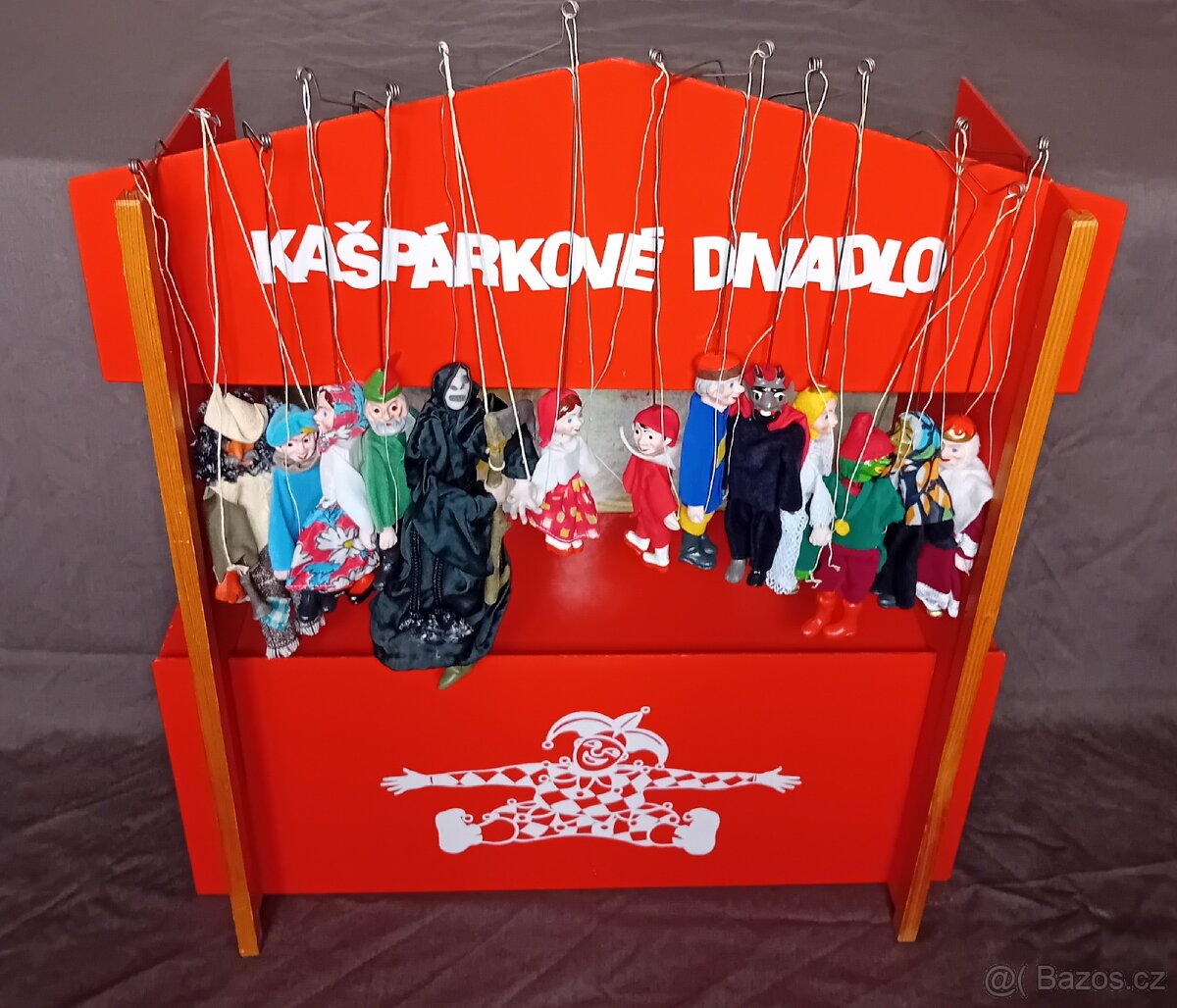 LOUTKOVÉ DIVADLO - 14 Ks loutek - Vše v textu - 7