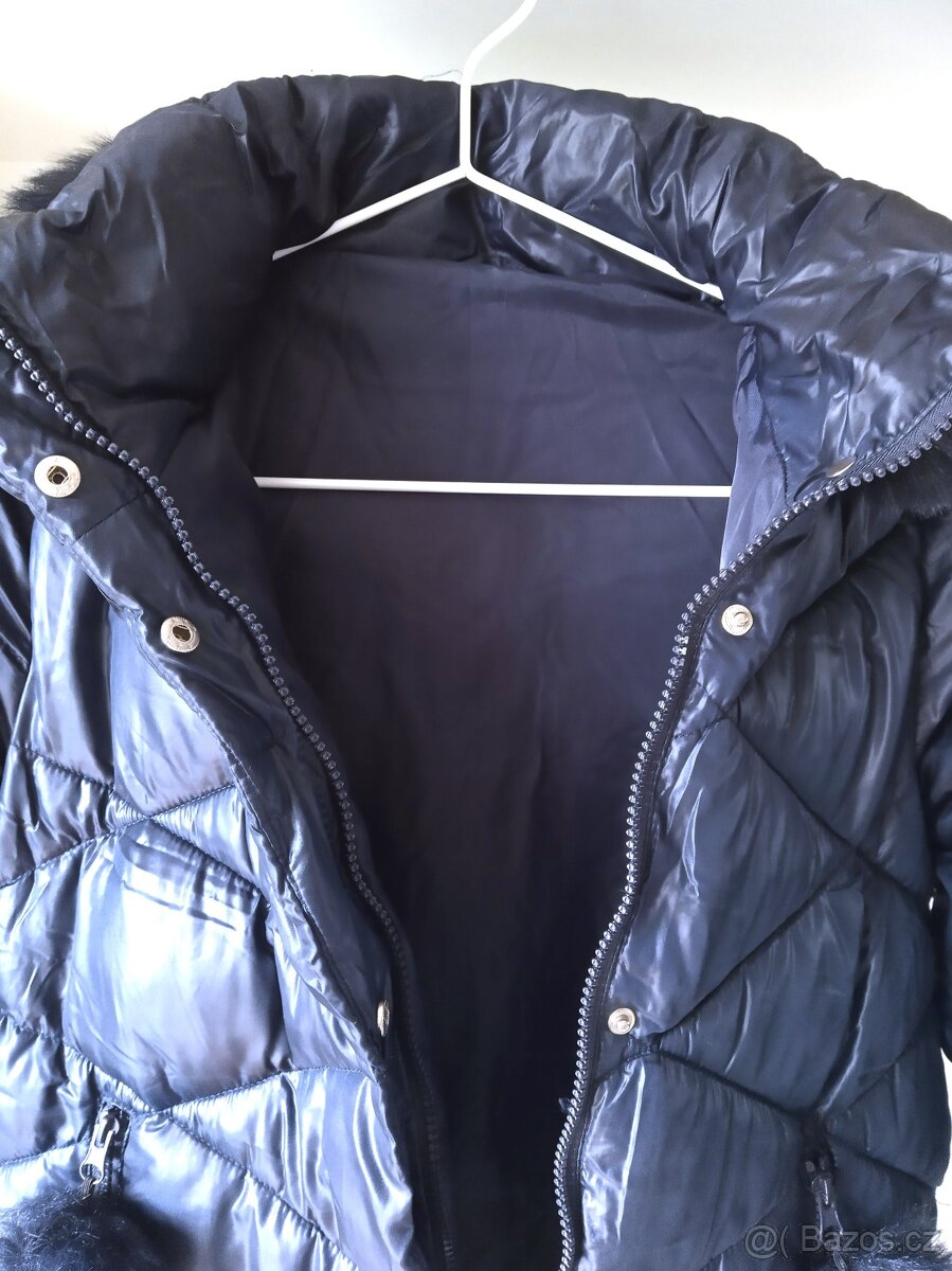 Zimní Bunda kabát PEPCO v. 134/140 – JAKO NOVÁ - 7