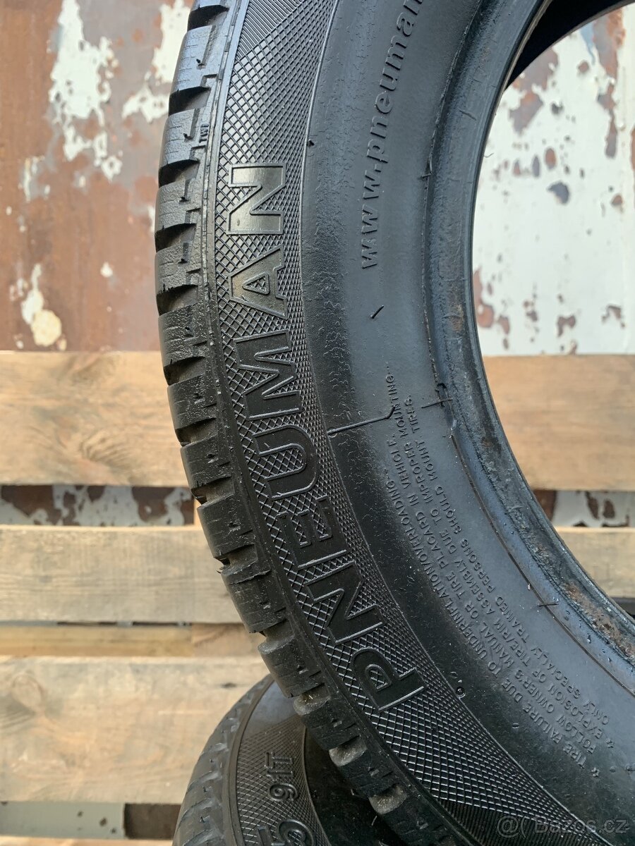 4ks 195/65/15 PneuMan/2017/91T/zimní pneu 6.3m - 7