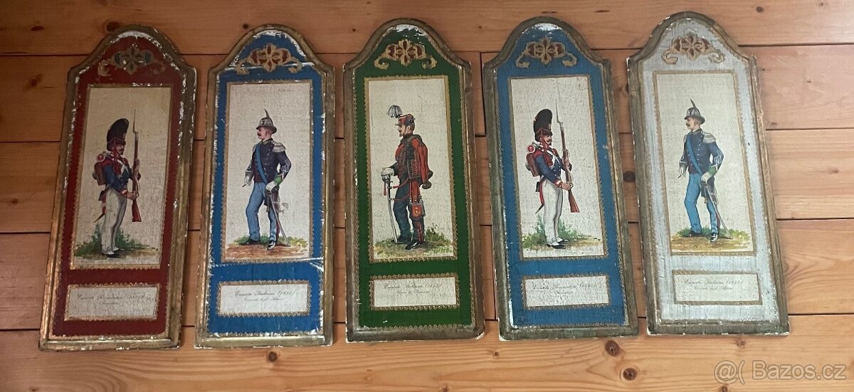 Vintage florentské desky - 7