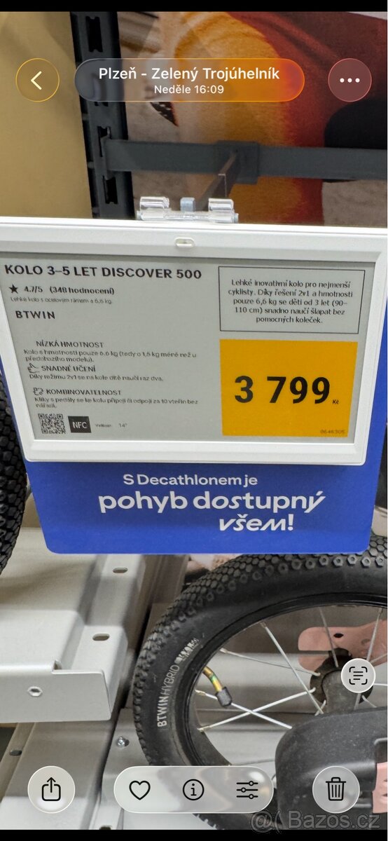 Dětské kolo a odrazedlo v jednom - 7