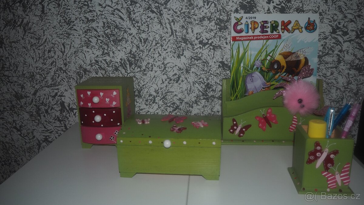 Ručně vyráběný dřevěný set - 7