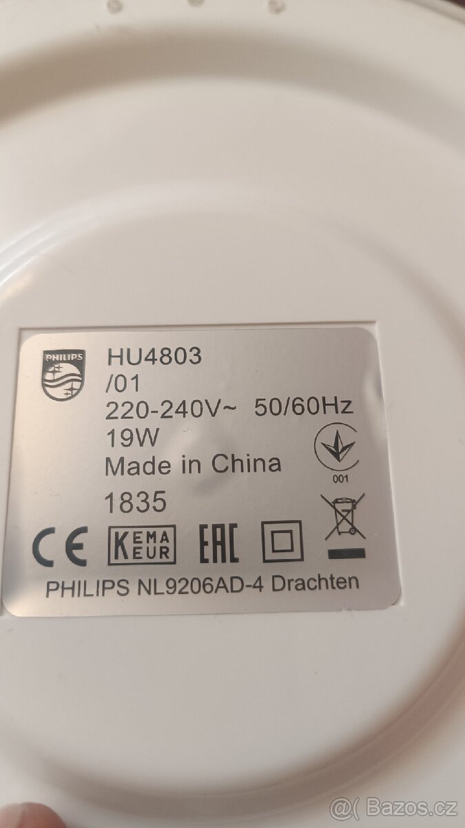 Prodám zvlhčovač vzduchu PHILIPS HU 4803/01 - 7