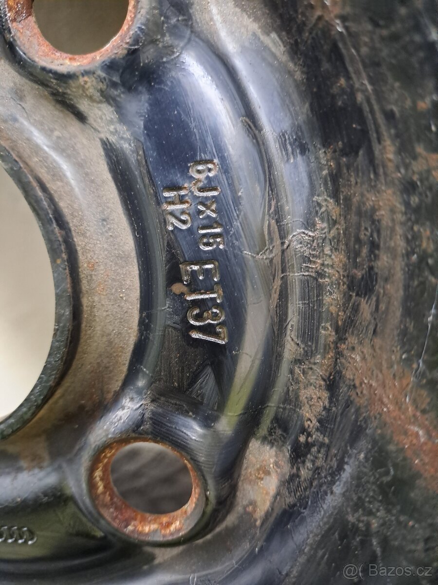 Audi 80 B2 B3 B4 3x zimní kola 195/60 R15. - 7