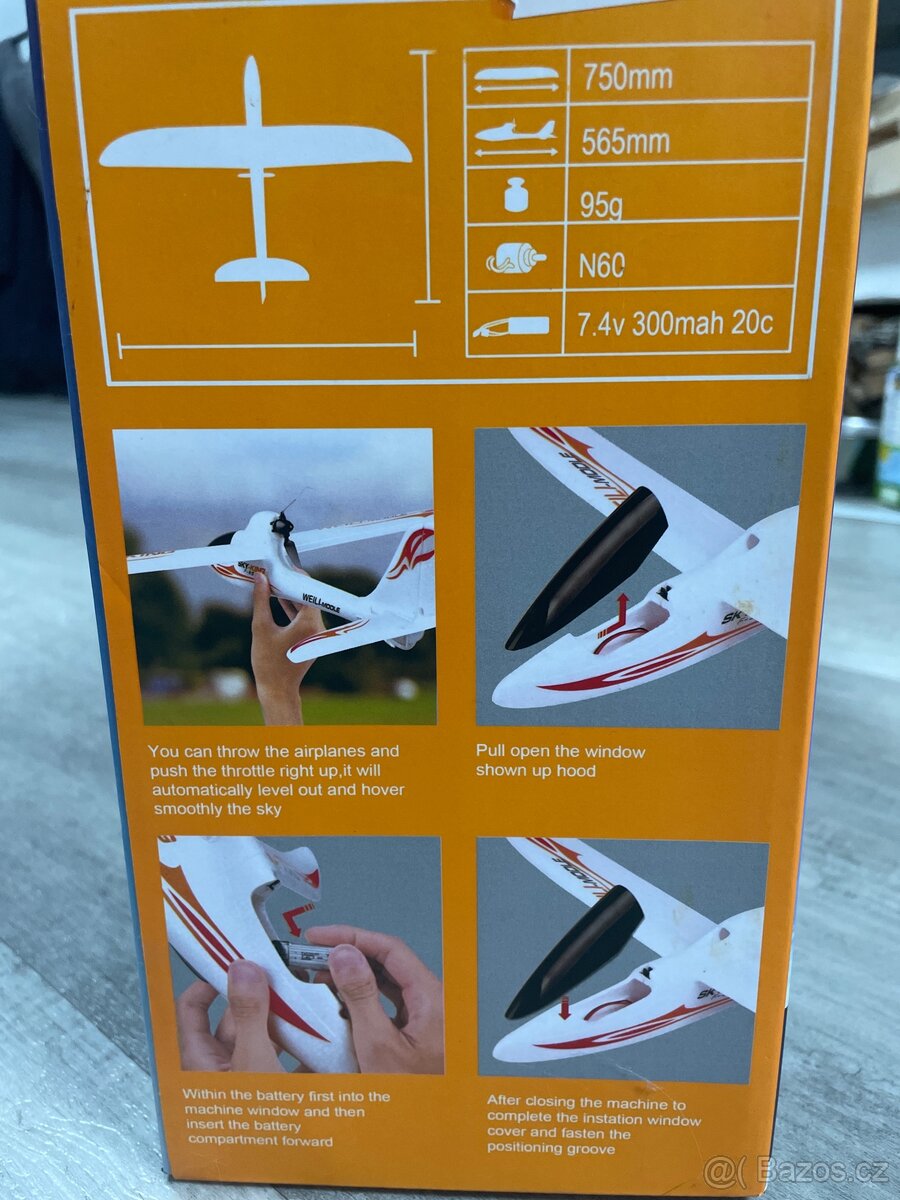 RC letadlo sky-king F959S - 7