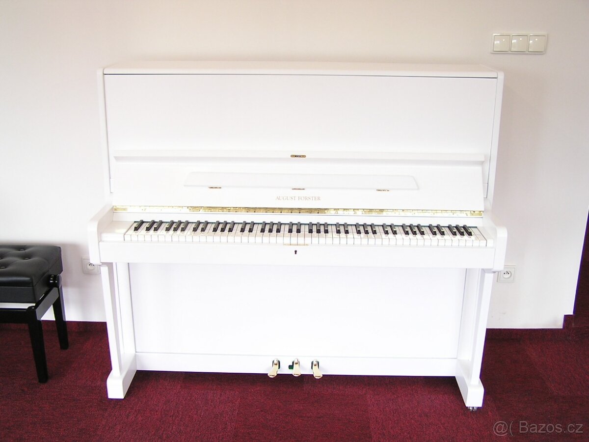 Prodám pianino August Förster mod.124 III. - 7