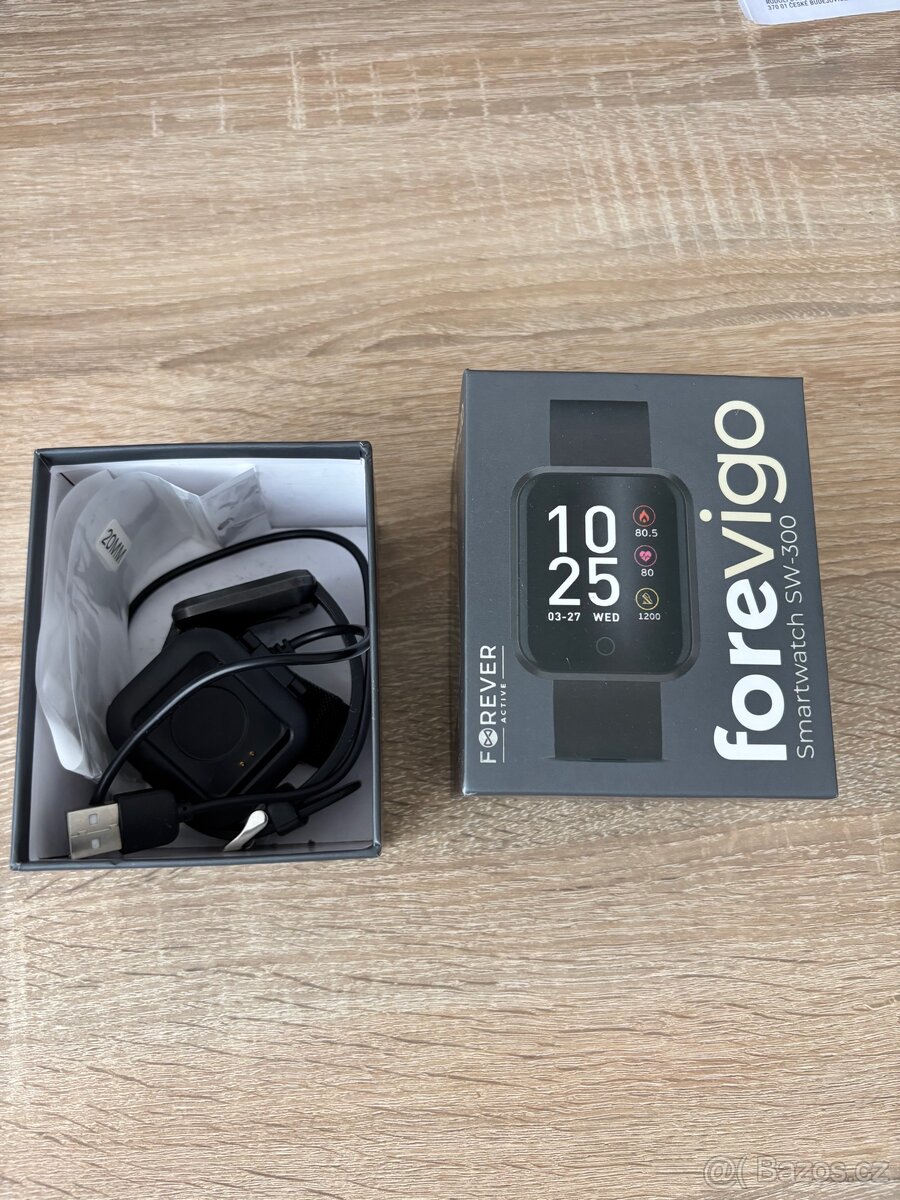 Chytré hodinky černe - 7