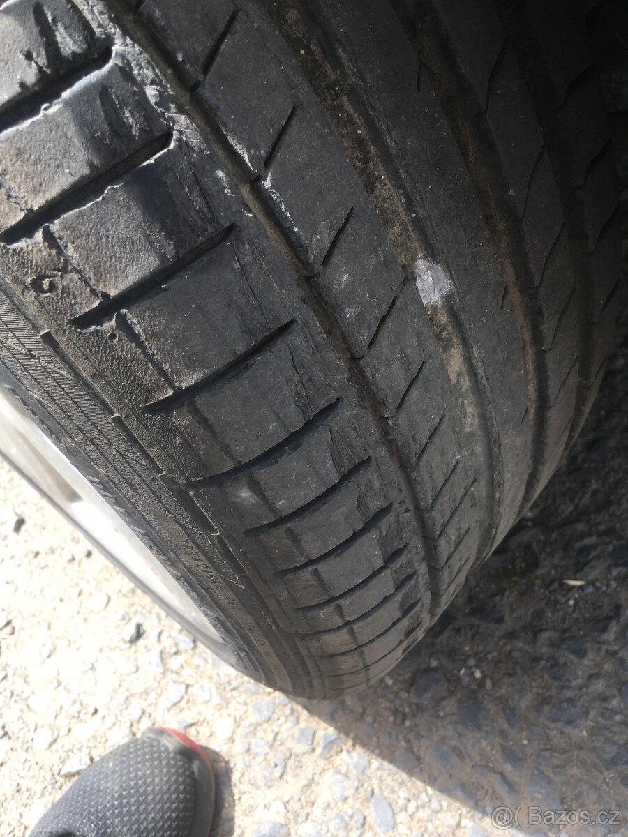 Audi A6 hliníková kola, pneu R18 - 7
