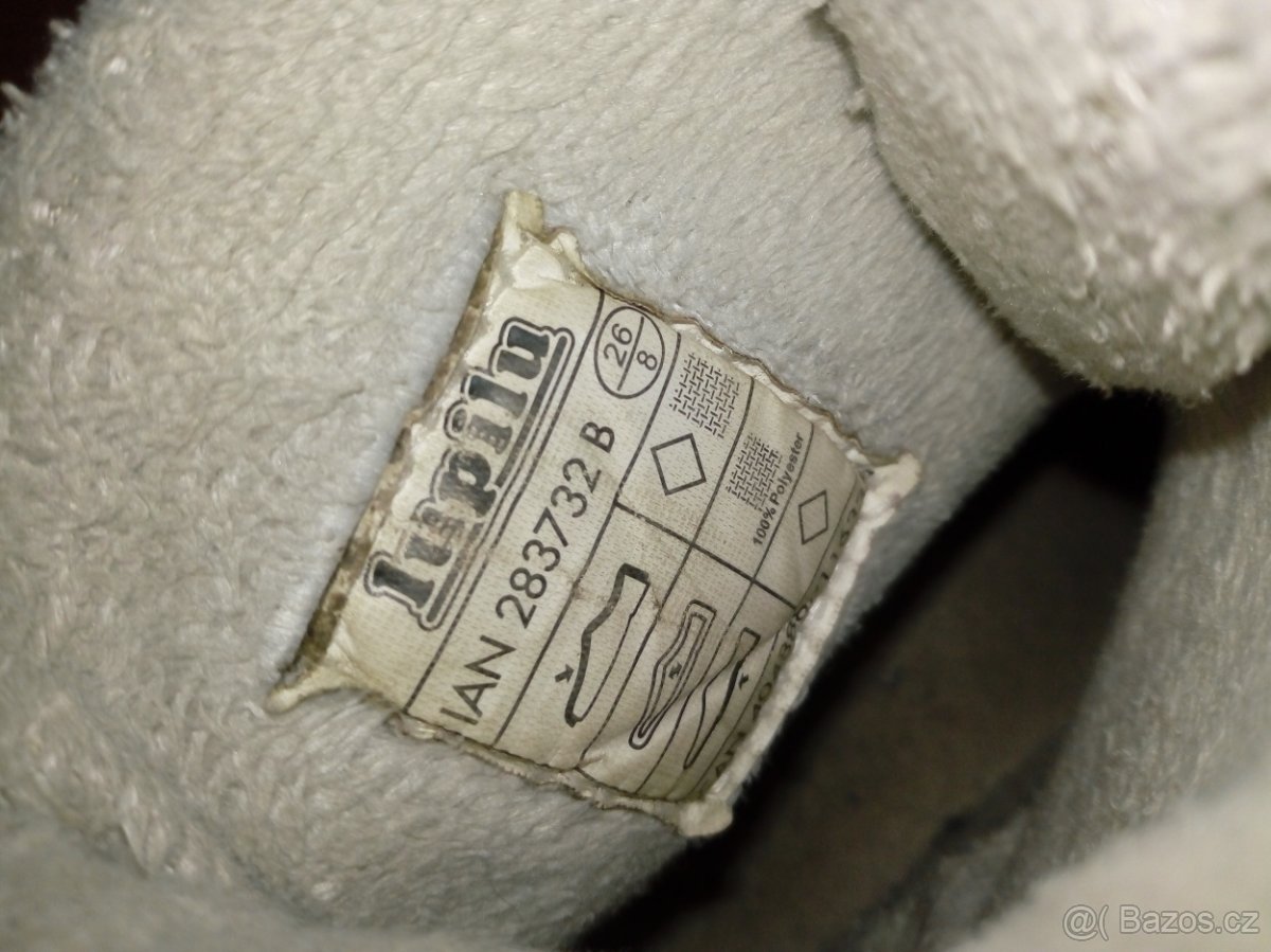 Dětské zimní boty - sněhule - vl. 22, 26,31 - 7