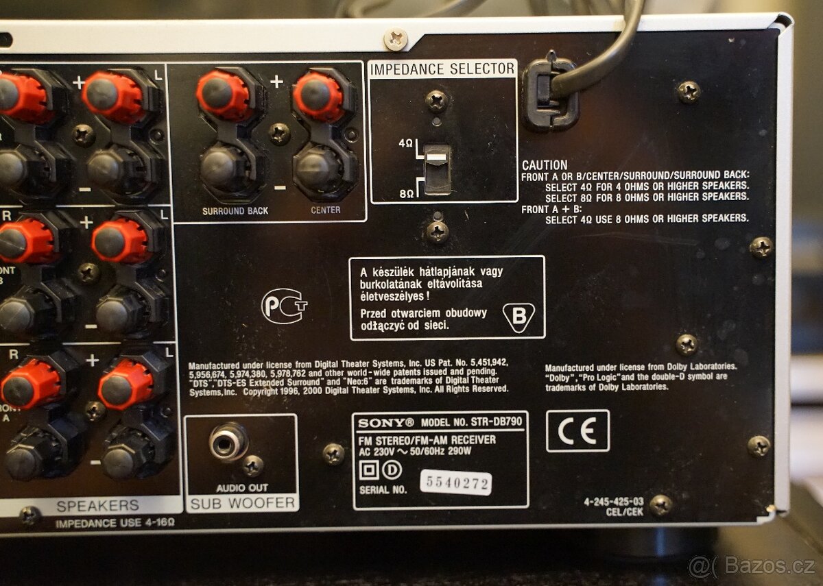 SONY STR DB790QS - 7