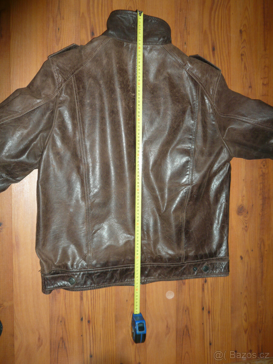 Pánská kožená bunda - 7