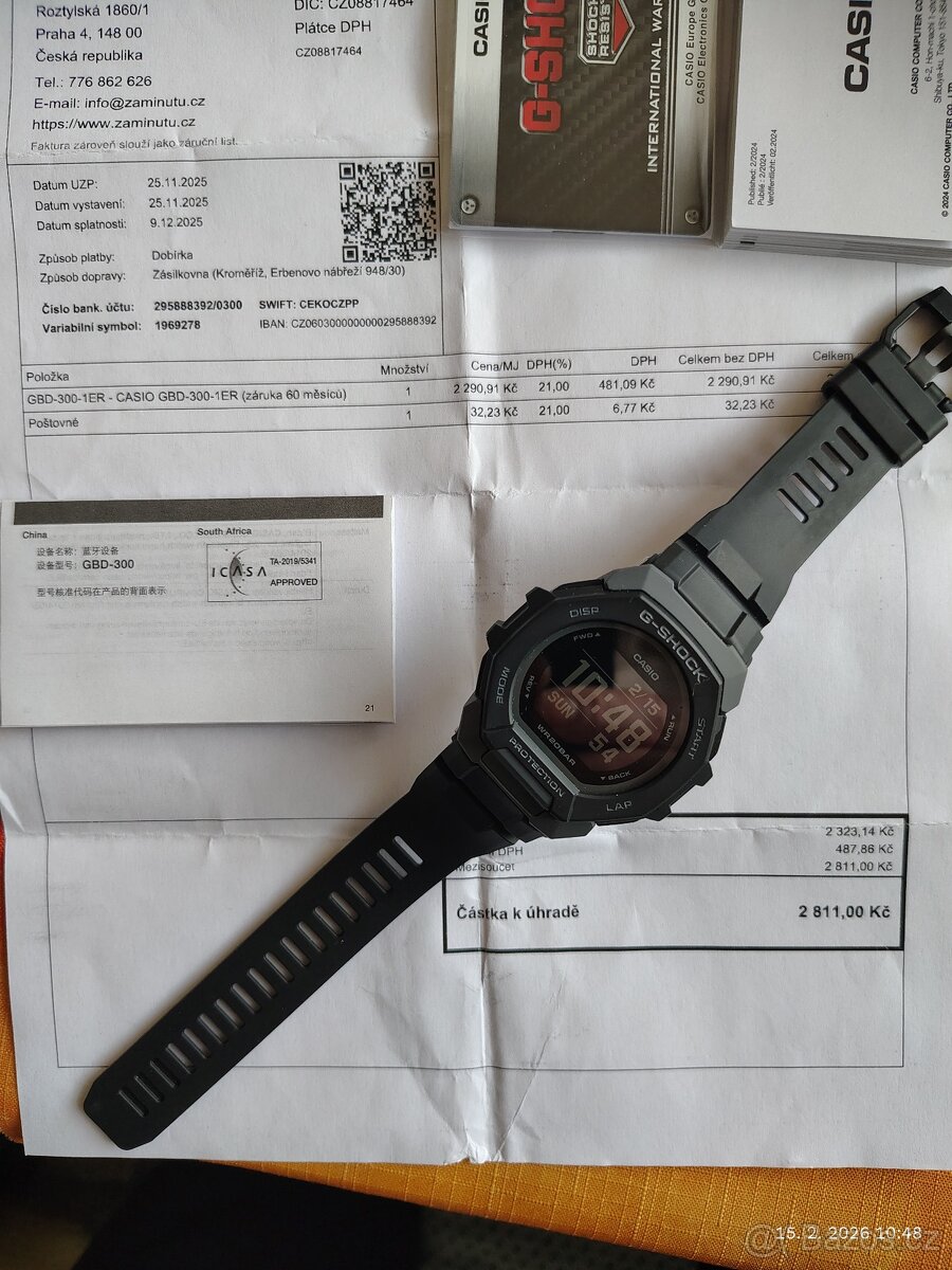 Hodinky Casio s Bluethot - 7